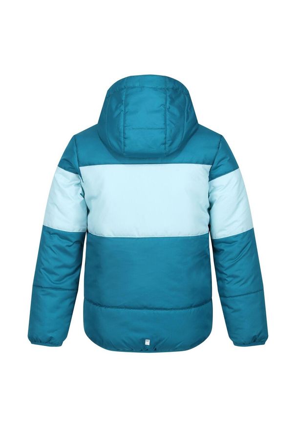 Regatta - Kurtka Dziecięca Lofthouse VII Terrain Print Padded Jacket. Kolor: niebieski. Materiał: puch. Wzór: nadruk. Styl: sportowy