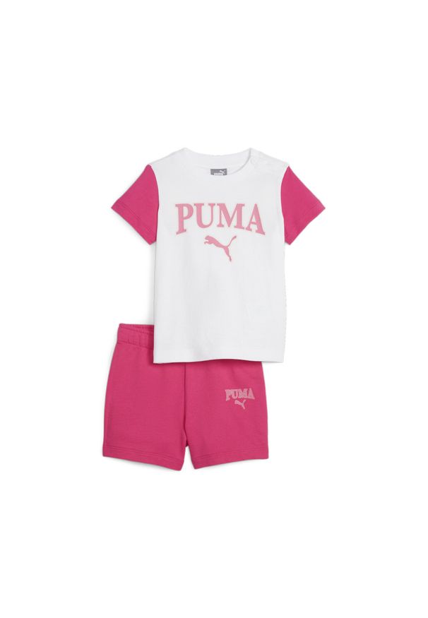 Puma - Zestaw dla małych dzieci PUMA SQUAD Minicats PUMA White. Kolor: biały. Materiał: dresówka, materiał