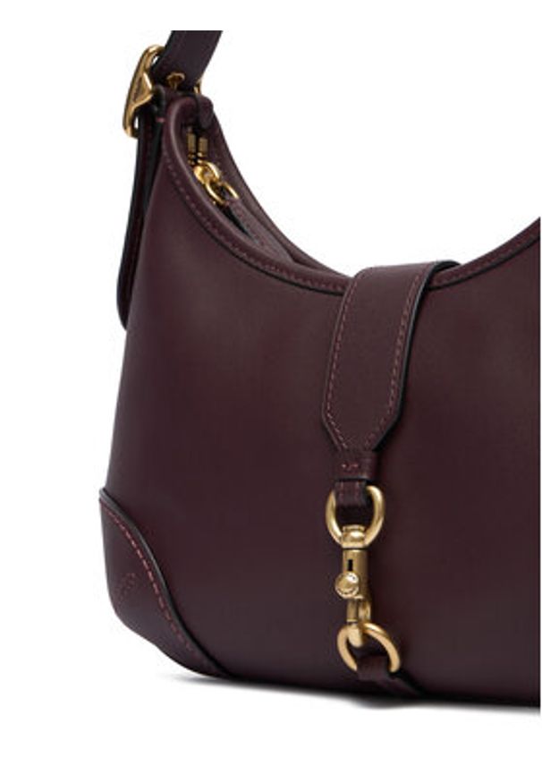 Coach Torebka Hamptons Hobo CW642 Fioletowy. Kolor: fioletowy. Materiał: skórzane