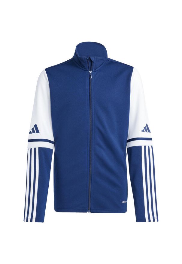 Adidas - Bluza dla dzieci adidas Squadra 25 Training. Kolor: biały, wielokolorowy, niebieski. Sport: fitness