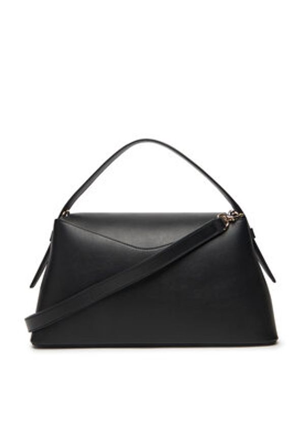 BOSS Torebka Petrah Top Handie 50547728 Czarny. Kolor: czarny. Materiał: skórzane