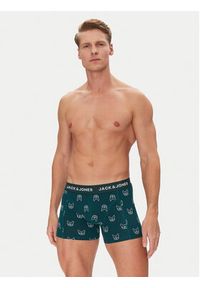Jack & Jones - Jack&Jones Komplet 3 par bokserek Denim Dog 12275817 Kolorowy. Materiał: bawełna. Wzór: kolorowy #11