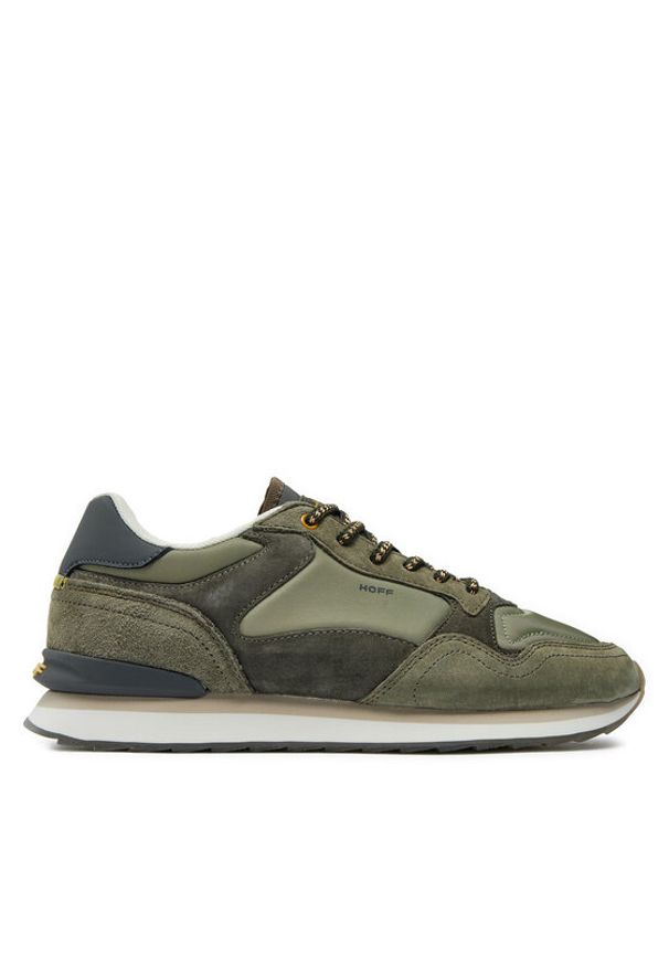 HOFF Sneakersy Bremen 22402607 Khaki. Kolor: brązowy. Materiał: skóra, zamsz