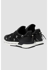 Versace Jeans Couture - VERSACE JEANS COUTURE Czarne męskie sneakersy Fondo Dynamic Dis. Sa6. Kolor: czarny #3