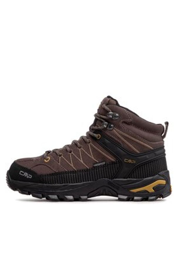 CMP Trekkingi Rigel Mid Trekking Shoe Wp 3Q12947 Brązowy. Kolor: brązowy. Materiał: skóra, zamsz. Sport: turystyka piesza