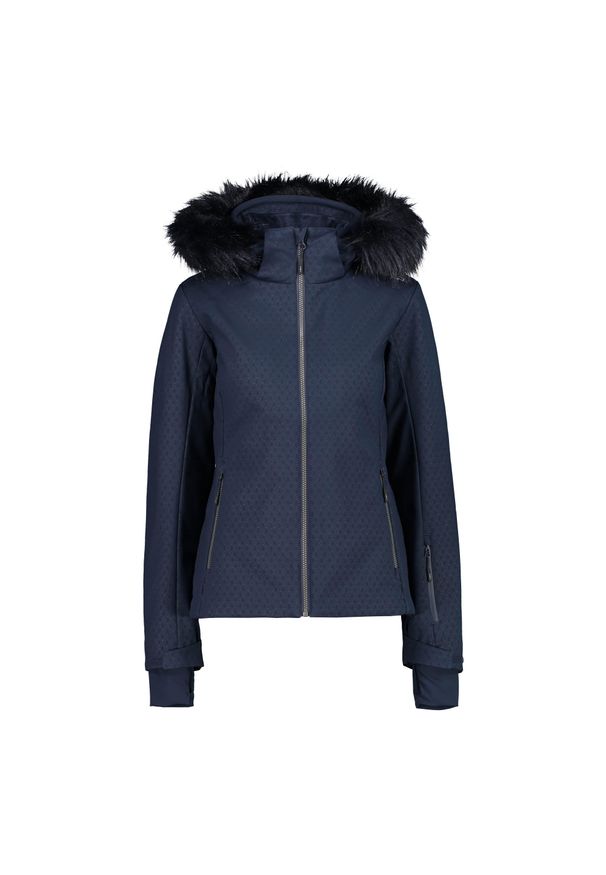 Kurtka narciarska damska CMP 31W0196F. Kolor: niebieski. Materiał: softshell. Sezon: zima. Sport: narciarstwo