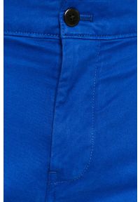 Tommy Jeans - Spodnie. Kolor: niebieski. Materiał: tkanina, bawełna, elastan. Wzór: gładki #2