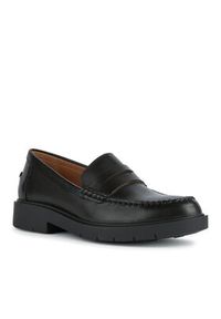 Geox Loafersy D Spherica Ec1 B D65DKB 00043 C9997 Czarny. Kolor: czarny. Materiał: skóra #8