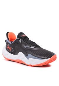 Under Armour Buty Ua Spawn 5 3026285-001 Czarny. Kolor: czarny. Materiał: materiał #5