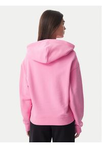 Tommy Jeans Bluza Badge DW0DW19414 Różowy jasny Boxy Fit. Kolor: różowy. Materiał: bawełna #2