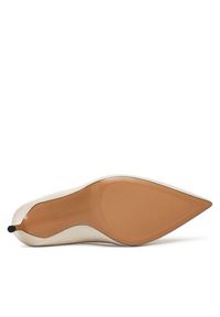 TOMMY HILFIGER - Tommy Hilfiger Szpilki Essential Pointed Pump FW0FW09362 Écru. Materiał: skóra. Obcas: na szpilce #4