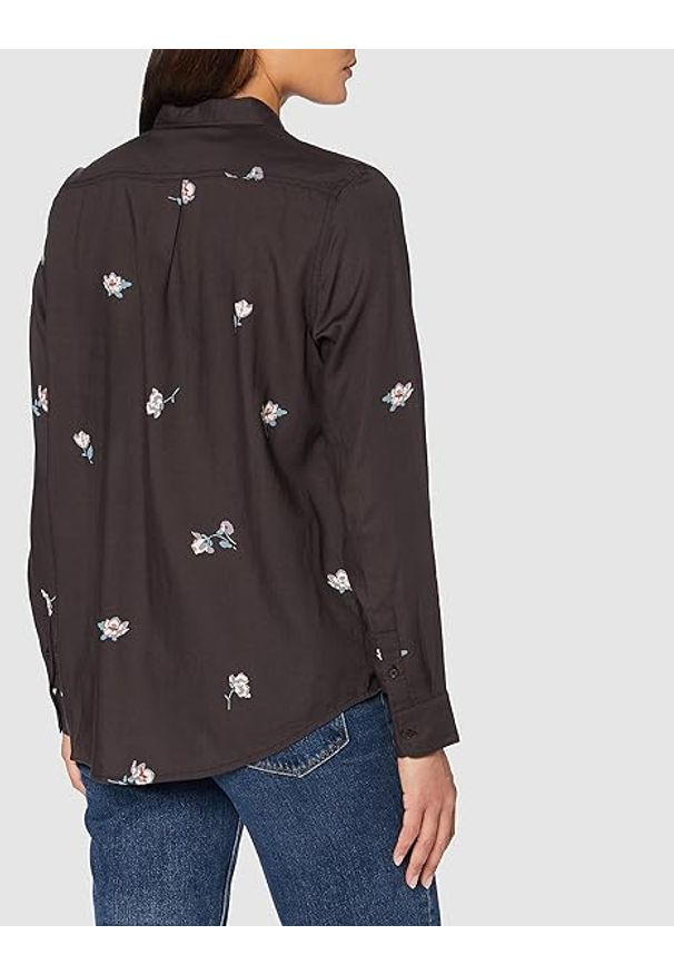 Lee - LEE ONE POCKET SHIRT DAMSKA KOSZULA FADED BLACK L45TGMOG 112110528