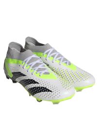 Adidas - Buty adidas Predator Accuracy.2 Fg M GZ0028 białe białe. Kolor: biały. Materiał: materiał. Szerokość cholewki: normalna #4