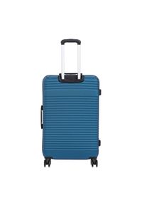 Ochnik - Komplet walizek na kółkach 19'/24'/28'. Kolor: niebieski. Materiał: materiał, poliester, guma, kauczuk #6