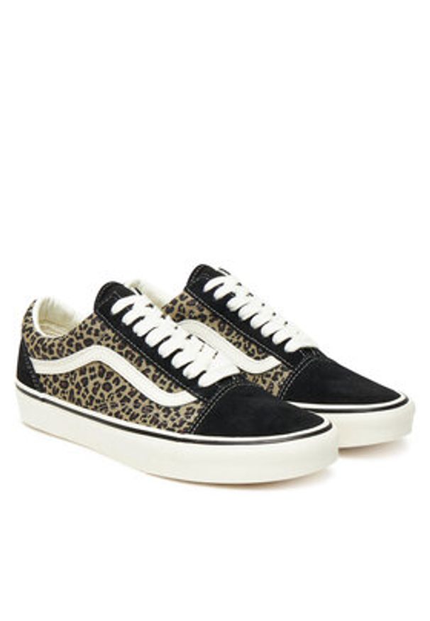 Vans Tenisówki Old Skool VN000D6WYY61 Czarny. Kolor: czarny. Materiał: skóra, zamsz