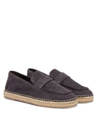 Calvin Klein Espadryle Espadrille Loafer Band Su HM0HM02072 Brązowy. Kolor: brązowy. Materiał: zamsz, skóra #6