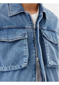 Filling Pieces Kurtka jeansowa Unisex 78620769975 Niebieski Regular Fit. Kolor: niebieski. Materiał: bawełna #9