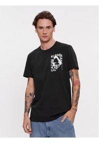 Calvin Klein Jeans T-Shirt Modern Metals Graphic J30J324640 Czarny Regular Fit. Kolor: czarny. Materiał: bawełna #1