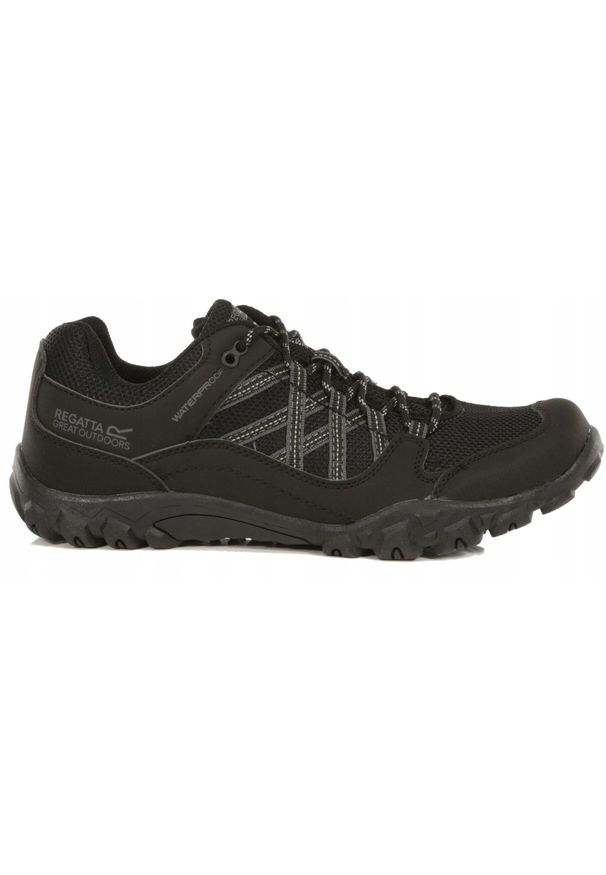 Buty trekkingowe męskie Edgepoint III Regatta. Kolor: czarny. Sport: turystyka piesza