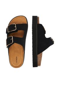 DeeZee Klapki CEO-LB-P2181 Czarny. Kolor: czarny. Materiał: skóra #8