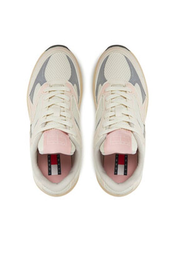 Tommy Jeans Sneakersy Archive'25 EN0EN02745 Różowy. Kolor: różowy. Materiał: materiał