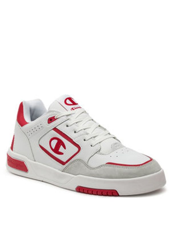 Champion Sneakersy Z80 Low Low Cut Shoe S22217-CHA-WW011 Biały. Kolor: biały. Materiał: skóra