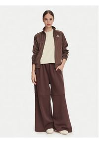 Kappa Bluza 222 Banda Wanniston Slim 301PSC0 Brązowy Regular Fit. Kolor: brązowy. Materiał: syntetyk #3