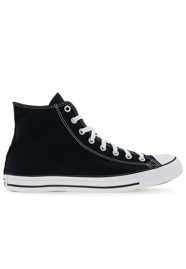 Buty unisex Converse Chuck Taylor All Star M9160C - czarne. Kolor: czarny. Materiał: materiał. Szerokość cholewki: normalna. Wzór: aplikacja. Model: Converse All Star