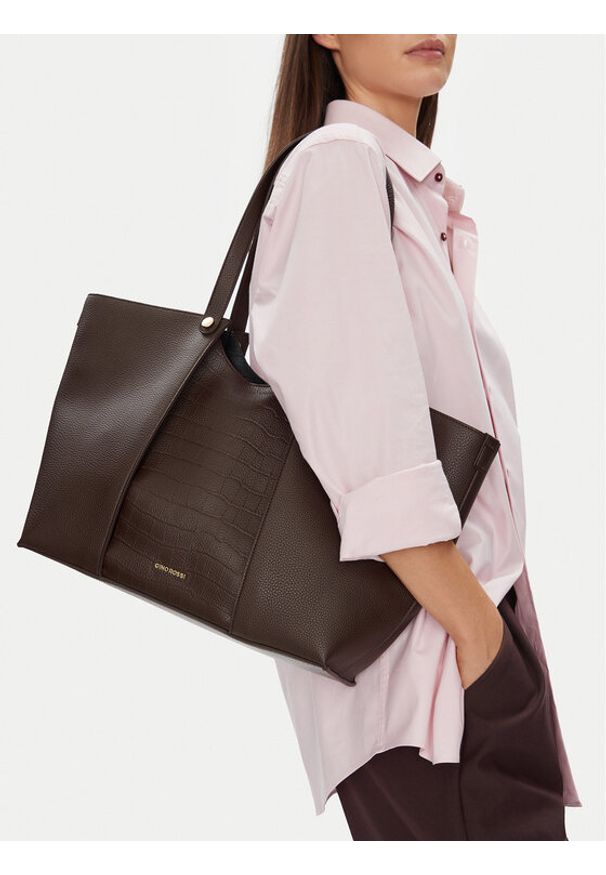 Gino Rossi Torebka C-LX10146 Brązowy. Kolor: brązowy