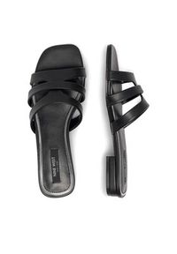 Nine West Klapki 123AL1207-1 Czarny. Kolor: czarny. Materiał: syntetyk #7