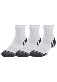 Skarpety sportowe Under Armour 1379510 3-pak. Kolor: biały. Sport: turystyka piesza
