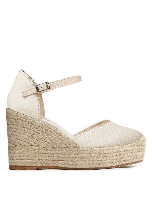 Espadryle BOSS. Kolor: beżowy