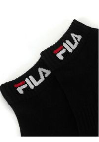 Fila Skarpety F4403-AW24 (2-pack) Czarny. Kolor: czarny. Materiał: bawełna