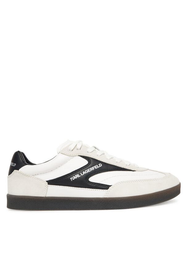 Karl Lagerfeld - KARL LAGERFELD Sneakersy KL53855 Czarny. Kolor: czarny. Materiał: zamsz, skóra