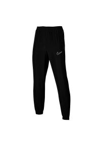 Spodnie Dresowe Dla Dzieci Nike Dri-FIT Academy 23. Kolor: czarny, biały, wielokolorowy. Materiał: dresówka. Technologia: Dri-Fit (Nike)