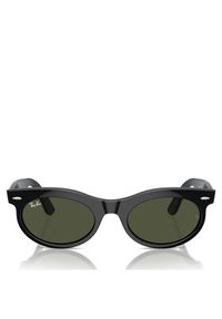 Ray-Ban Okulary przeciwsłoneczne Wayfarer Oval 0RB2242 901/31 Czarny. Kolor: czarny #4