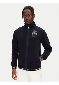 La Martina Bluza Athos MAF001 FP581 Granatowy Regular Fit. Kolor: niebieski. Materiał: bawełna #1