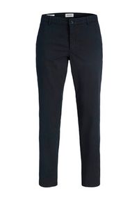 Jack & Jones Chinosy Stollie 12292970 Granatowy Regular Fit. Kolor: niebieski. Materiał: bawełna #8