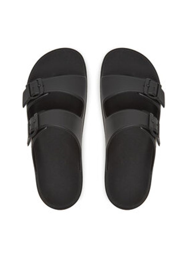 Karl Lagerfeld - KARL LAGERFELD Klapki Kondo Tred KL70975 Czarny. Kolor: czarny. Materiał: skóra