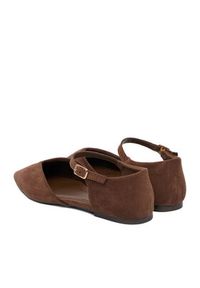 DeeZee Baleriny CEO-JD-J-18 Brązowy. Kolor: brązowy. Materiał: materiał #6