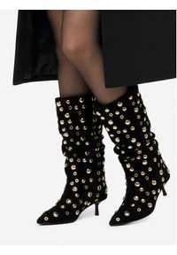 Eva Minge Botki EO-TESS-2117-05 Czarny. Kolor: czarny. Materiał: skóra, zamsz #7