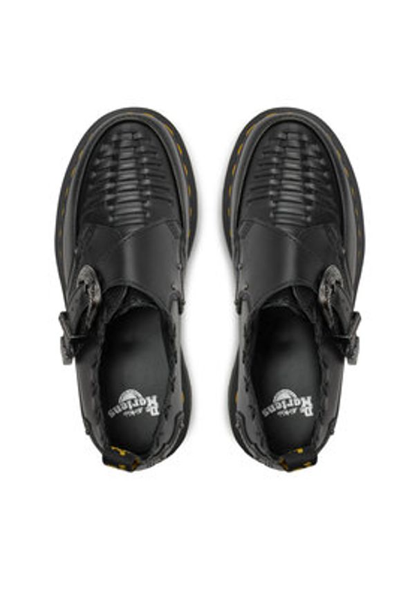 Dr. Martens Półbuty Ramsey Quad 31680001 Czarny. Kolor: czarny. Materiał: skóra