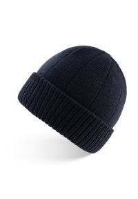 Czapka męska smerfetka PAOLO PERUZZI BR-03-DB granatowa. Kolor: niebieski. Materiał: materiał. Sezon: zima. Styl: elegancki #1