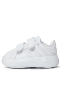 Adidas - adidas Sneakersy Grand Court 2.0 Cf I ID5273 Biały. Kolor: biały. Materiał: skóra
