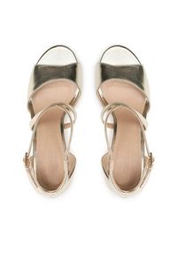 Clara Barson Sandały LS5953-02 Złoty. Kolor: złoty. Materiał: skóra #6