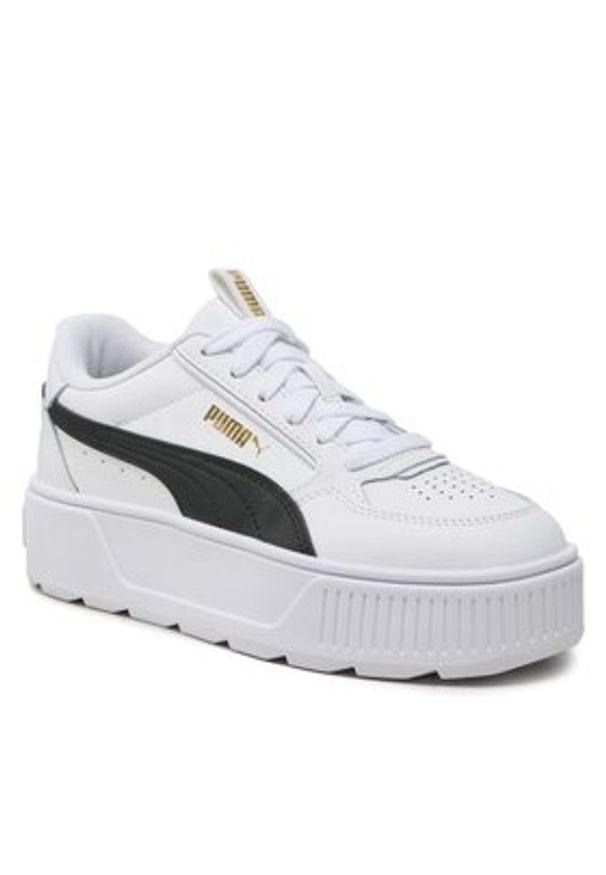 Puma Sneakersy Karmen Rebelle 387212 02 Biały. Kolor: biały. Materiał: skóra