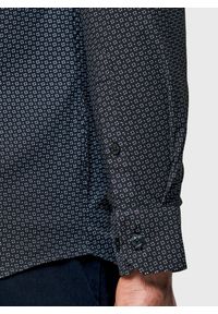 Pako Lorente - PAKO LORENTE – Koszula męska we wzór geometryczny. Materiał: elastan, nylon. Długość rękawa: długi rękaw. Długość: długie. Wzór: geometria. Sezon: wiosna #8