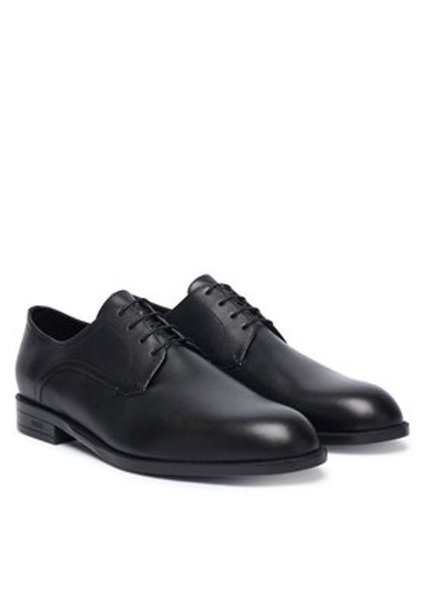 BOSS Półbuty Tayil 50541701 Czarny. Kolor: czarny. Materiał: skóra