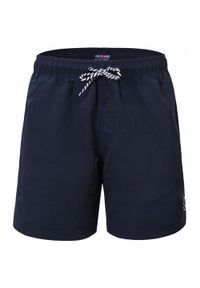 Spodenki Plażowe (Kąpielówki) - Pako Jeans - Granatowe. Kolor: niebieski. Materiał: poliester