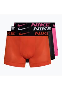 Bokserki męskie Nike Dri-FIT Cotton Trunk 3 pary. Kolor: wielokolorowy. Technologia: Dri-Fit (Nike) #1